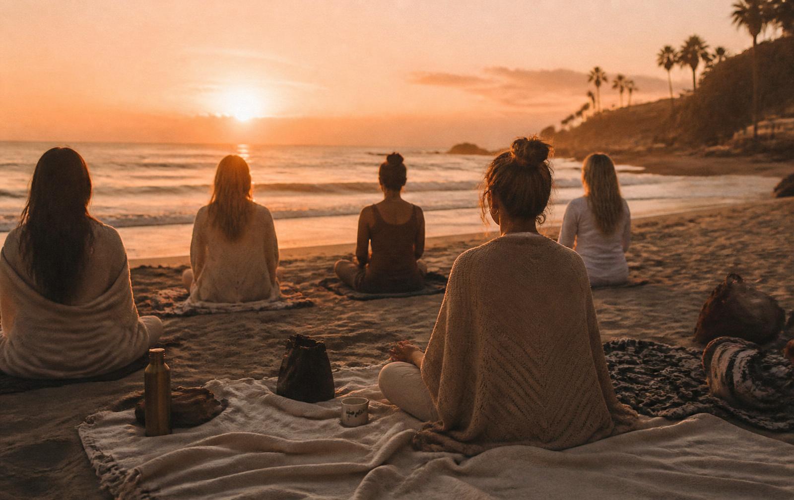 Sunrise Meditation Reset, Carlsbad Coast, California